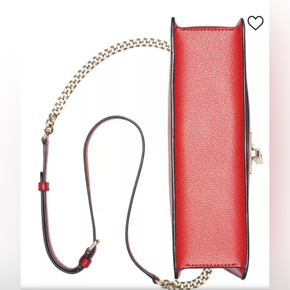 DKNY Elissa Leather Chain Strap Shoulder Bag - Picture 3 of 5